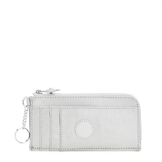 Portefeuilles Kipling Dafni Metallic Wallet Argent | FR 1041VR